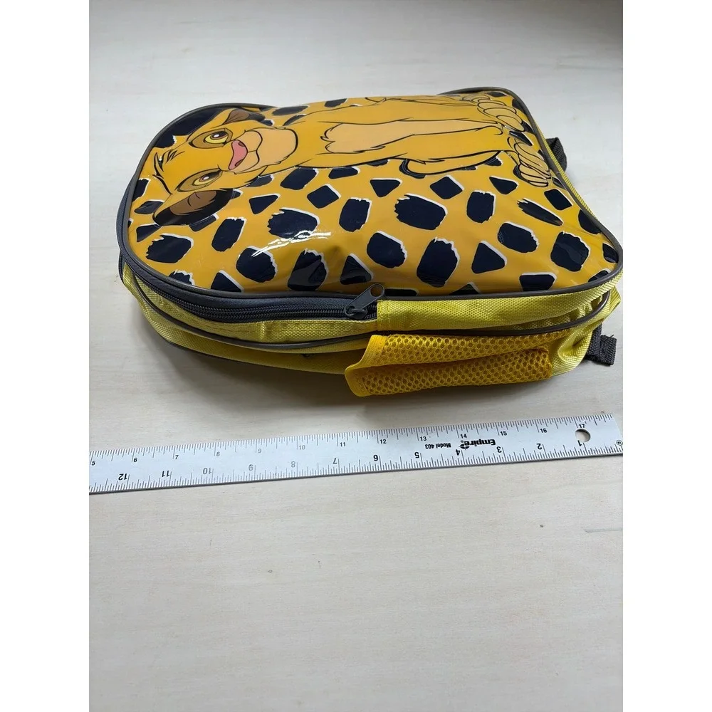 Disney Lion King Simba Backpack Yellow Small School Bag Kids Bookbag